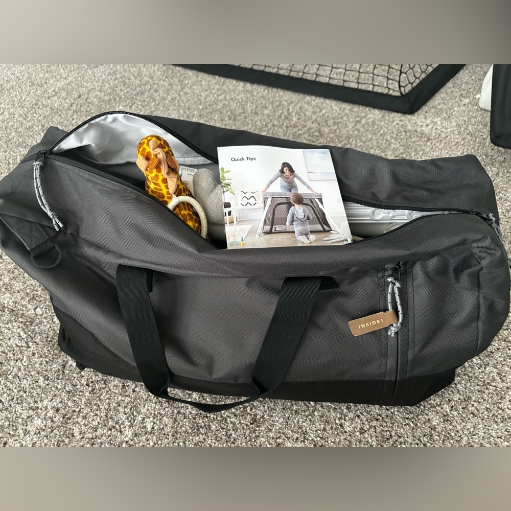 Gently used, clean upscale pack n’ play for baby